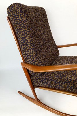 Rocking Chair by Ib Kofod-Larsen for Christian Linnebergs Møbelfabrik, 1962-BAF-763489