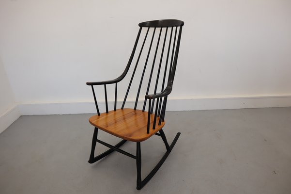 Rocking Chair by L. Larsson, Sweden, 1960s-JWH-1028346