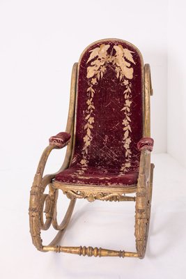 Rocking Chair by Michael Thonet for Anton Fix, 1850s-RCE-835894