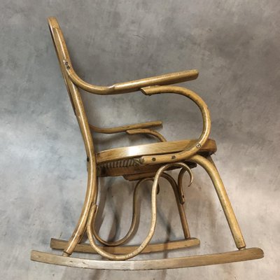 Rocking Chair in the Style of Thonet, 1920s-SDV-697612