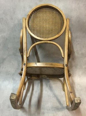 Rocking Chair in the Style of Thonet, 1920s-SDV-697612