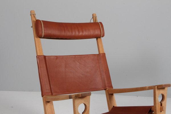 Rocking Lounge Chair attributed to Hans J. Wegner for Getama, 1970s-HJB-1819619