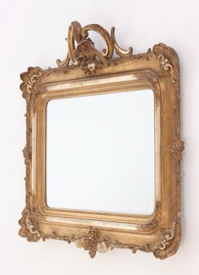 Rococo Gilt Mirror, Sweden, 1860s-VAP-1705608