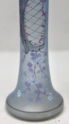 Rococo Handmade and Hand Painted Flower Spray Vase, France 1880s, 1885-MJY-1428348