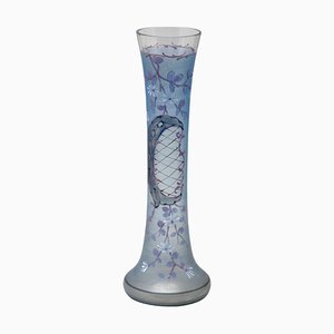 Rococo Handmade and Hand Painted Flower Spray Vase, France 1880s, 1885-MJY-1428348