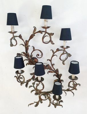 Rococo Italian Wall Light, 1950s-FO-1431412