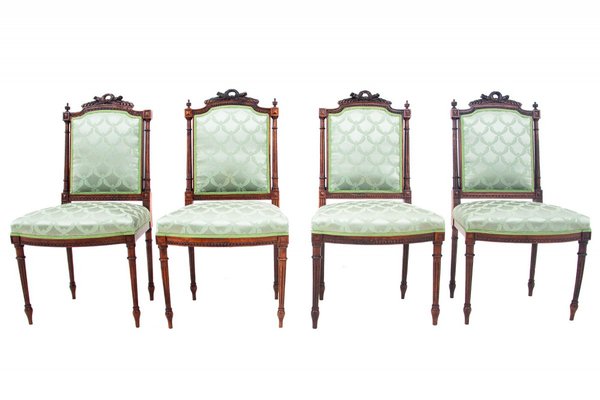 Rococo Style Chairs, France, Set of 4-BXB-1736103