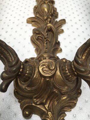 Rococo Style Wall Sconce, 1950s-WQQ-666017