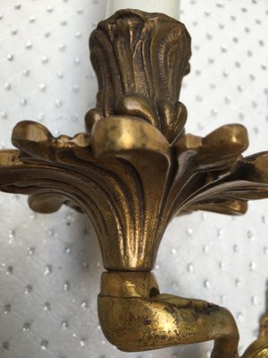 Rococo Style Wall Sconce, 1950s-WQQ-666036