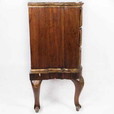 Rococo Walnut Chest of Drawers, 1780s-UY-1000689