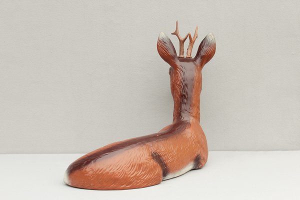 Roebuck in Ceramic by Heissner, 1950s-DUM-1742646