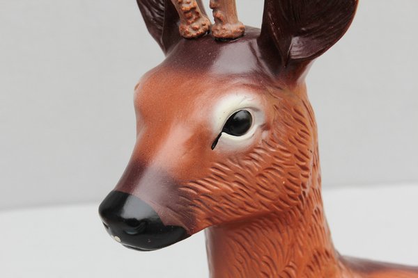 Roebuck in Ceramic by Heissner, 1950s-DUM-1742646