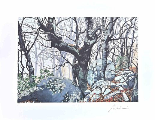 Rolandi (Maurizio Coccia), In the Forest, Screen Print, 1980s-ZCI-2024929