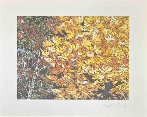 Rolandi (Maurizio Coccia), Landscapes of Autumn, Screen Print, 1980s-ZCI-1788821