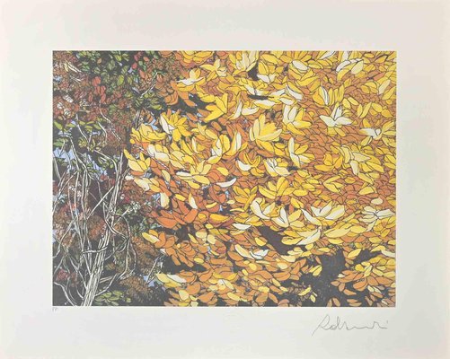 Rolandi (Maurizio Coccia), Landscapes of Autumn, Screen Print, 1980s-ZCI-1775516