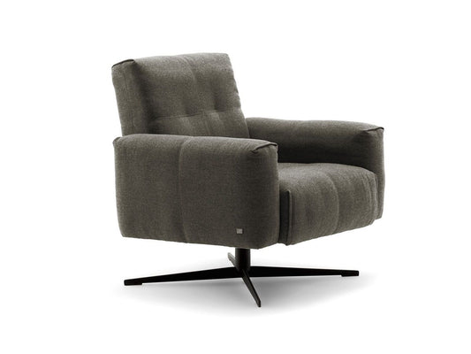 ROLF BENZ 50 - armchair with 4-spoke base with armrests (Seating Comfort - Lounge Plus / Upholstery Category - 28) (Request Info)