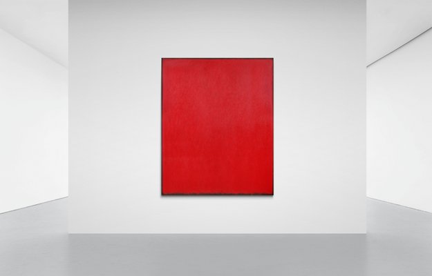 Rolf Hans, Large Red Monochrome Painting-QFT-1427991