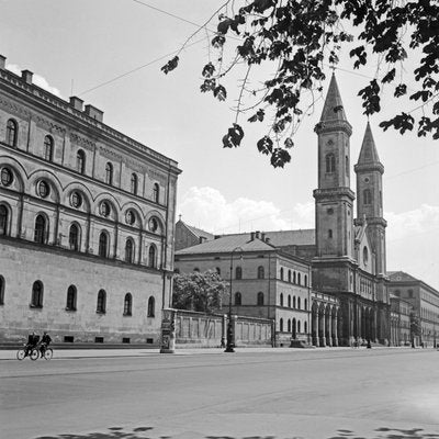 Roman Catholic St. Ludwig's Church at Munich, Germany, 1937-DYV-988720