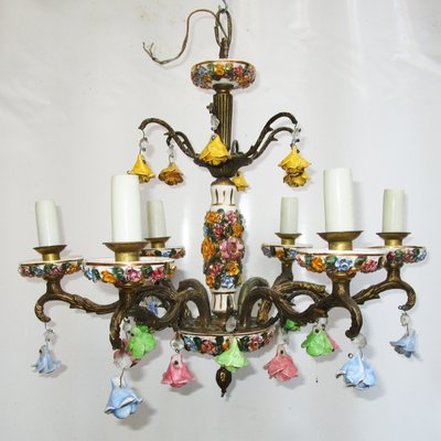 Romantic Chandelier from Manises-ZVO-1054419