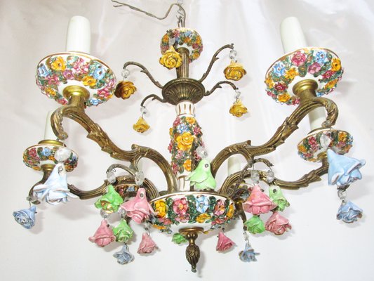 Romantic Chandelier from Manises-ZVO-1054419