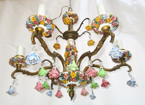 Romantic Chandelier from Manises-ZVO-1054419