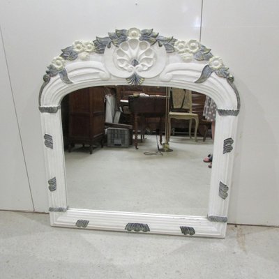 Romantic Mirror in Wood, 1980s-RDN-1723048