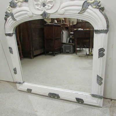 Romantic Mirror in Wood, 1980s-RDN-1723048