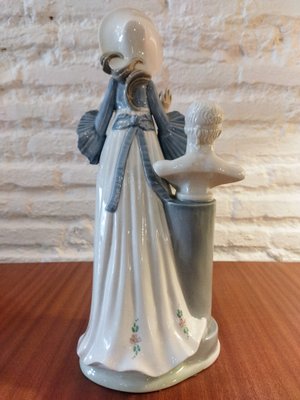 Romantic Style Porcelain Figure by Piezzas, 1960s-QY-1818428