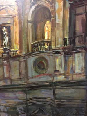 Rome - Saint Peters Church - Oil on Canvas-YUW-912370