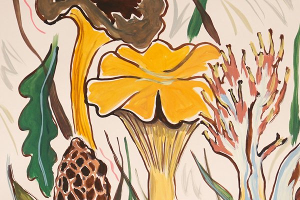 Romina Milano, Wild Mushroom Harvest, 2023, Acrylic on Paper-RWC-1772900