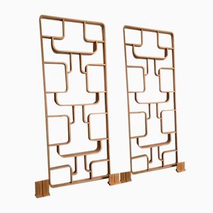 Room Dividers by Ludvik Volak for Drevopodnik Holesov, 1950s, Set of 2-QJA-2021409