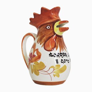 Rooster-Shaped Jug from Bassano, 1970s-KNM-935981