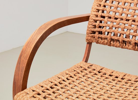 Rope Lounge Chairs by Bas Van Pelt for My Home, 1940s, Set of 2-BPT-2031369