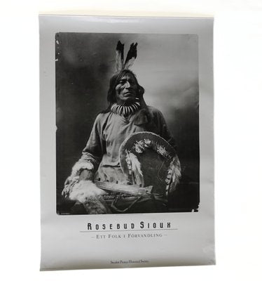 Rosebud Sioux Poster from Moderna Museet, 1980s-JKV-1786118