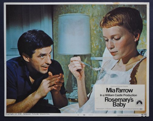 Rosemary's Baby Vintage American Lobby Card of the Movie, USA, 1968-DYV-701261