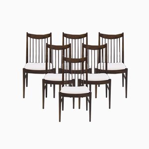 Rosewood 422 Dining Chairs by Arne Vodder for Sibast, 1960s, Set of 6-ZYF-857759