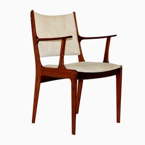 Rosewood Armchair by Johannes Andersen for Uldum Møbelfabrik, Denmark, 1960s-GEK-1350573