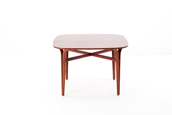 Rosewood & Beech Dining Table, 1960s-HZO-596221