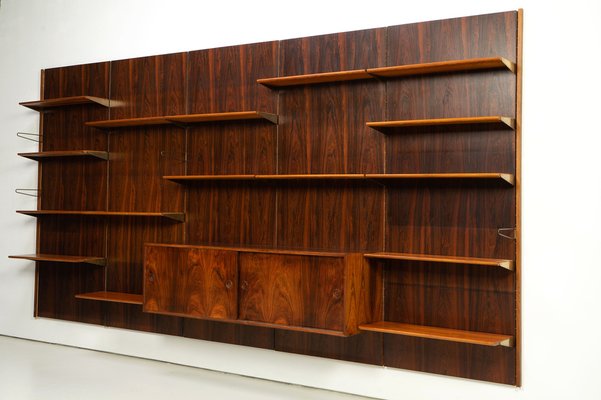 Rosewood BO71 Wall Shelf by Finn Juhl for Bovirke, 1960s-AO-978693