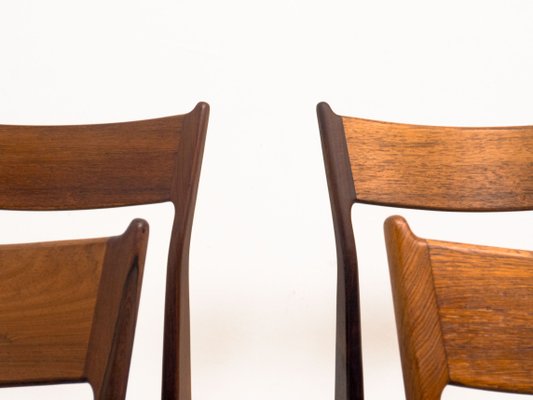 Rosewood by Dining Chairs H.P. Hansen Møbelindustri, Denmark, Set of 8-YS-1015559