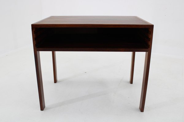 Rosewood Cabinet and Folding Tables by Illum Wikkelsø attributed to Silkeborg, Denmark, 1960s, Set of 4-TZ-1778198