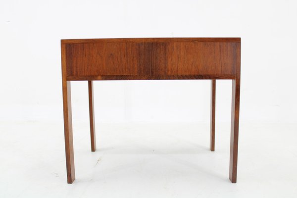 Rosewood Cabinet and Folding Tables by Illum Wikkelsø attributed to Silkeborg, Denmark, 1960s, Set of 4-TZ-1778198