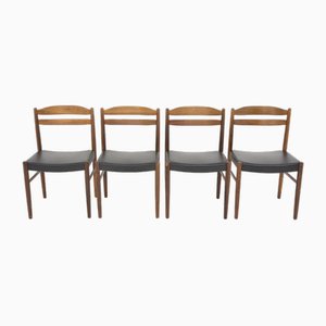 Rosewood Chairs by Albin Johansson & Söner, Sweden, 1960s, Set of 4-GEK-1783641