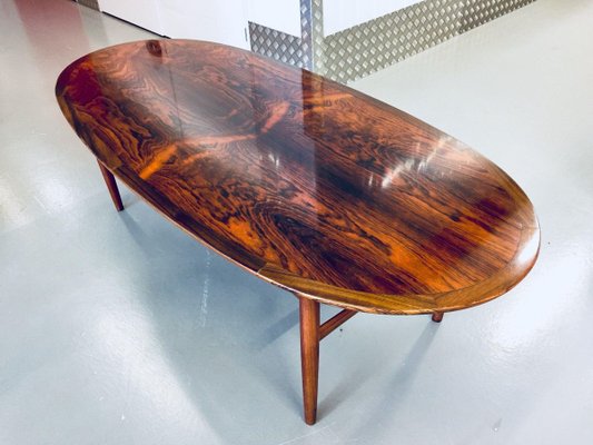 Rosewood Coffee Table by Brode Blindheim, 1960s-WSA-831296