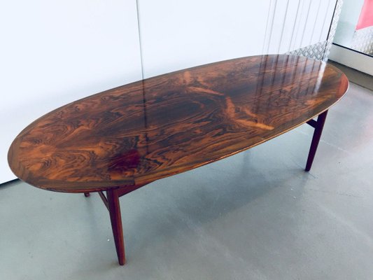 Rosewood Coffee Table by Brode Blindheim, 1960s-WSA-831296