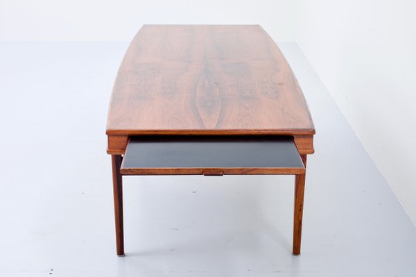 Rosewood Coffee Table by Johannes Andersen, Denmark, 1960s-ITV-1299153