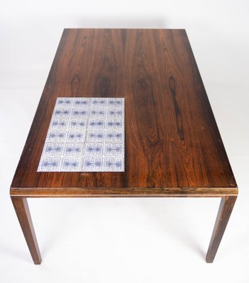 Rosewood Coffee Table by Johannes Andersen for CFC Silkeborg, 1960s-UY-980686