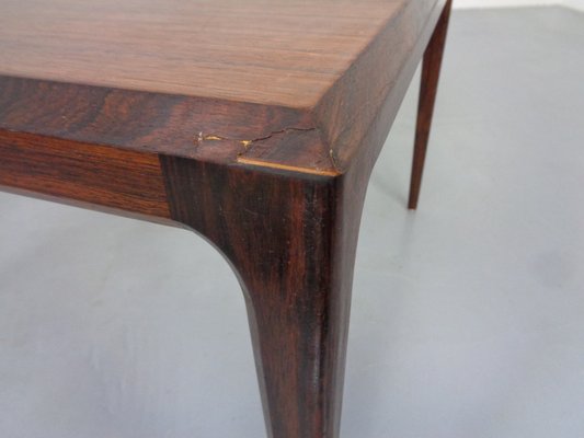 Rosewood Coffee Table by Johannes Andersen for CFC Silkeborg, Denmark, 1950s-RDW-1727103