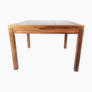 Rosewood Coffee Table with Danish Tiles, 1960s-UY-1000681