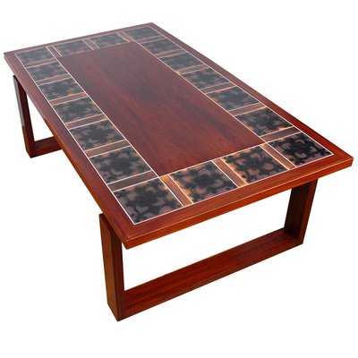 Rosewood Dabish Coffee Table from Trioh, 1970s-GIW-1395864